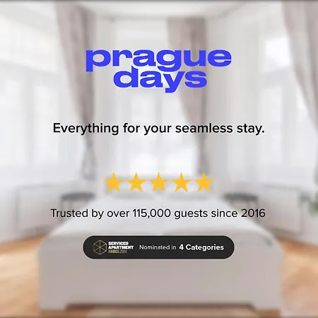 Days - Two Bedroom Next To Dancing House With High-speed Wifi Apartman